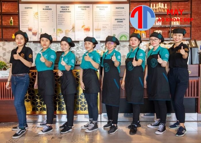 đồng phục quán cafe