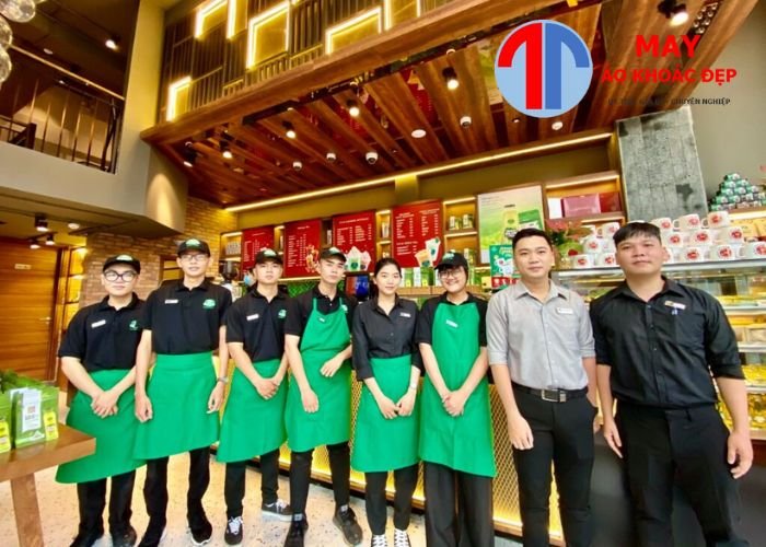 đồng phục quán cafe